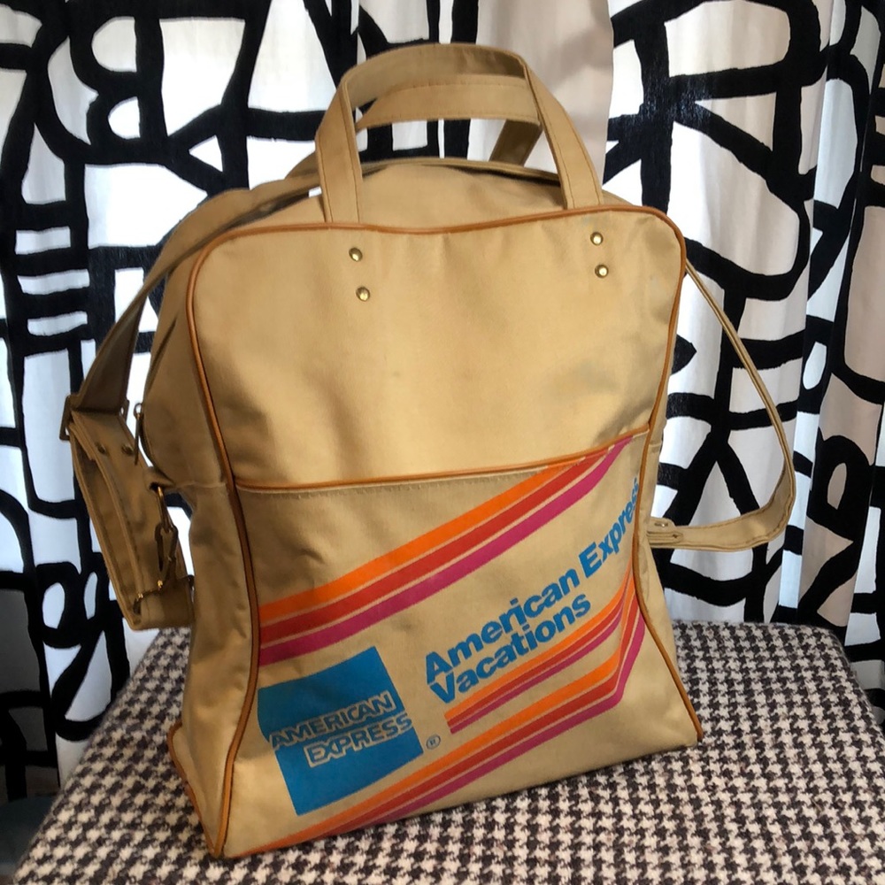 SOLD: Vintage American Express Vacations Bag